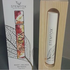 STEMTOX B*TOX BOOST + BALANCE SKIN RESTORE- REDUCES WRINKLES & LINES- NEW-SEALED